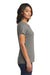 District DT6002 Womens Very Important Short Sleeve Crewneck T-Shirt Grey Frost Model Side