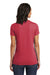 District DT6002 Womens Very Important Short Sleeve Crewneck T-Shirt Heather Red Model Back