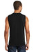 District DT6300 Mens Very Important Muscle Tank Top Black Model Back