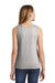 District DT6303YG Youth Very Important Tank Top Heather Light Grey Model Back