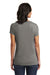 District DT6503 Womens Very Important Short Sleeve V-Neck T-Shirt Grey Frost Model Back