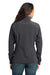 Eddie Bauer EB531 Womens Water Resistant Full Zip Jacket Steel Grey Model Back