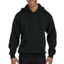 Econscious Mens Hooded Sweatshirt Hoodie w/ Pouch Pocket - Black