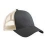 Econscious Mens Adjustable Trucker Hat - Black/Oyster