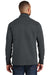 Port Authority F222 Mens Full Zip Fleece Jacket Graphite Grey Model Back