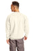 Hanes F260 Mens Ultimate Cotton PrintPro XP Pill Resistant Crewneck Sweatshirt Natural Model Back