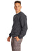 Hanes F260 Mens Ultimate Cotton PrintPro XP Pill Resistant Crewneck Sweatshirt Smoke Grey Model Side