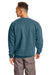 Hanes F260 Mens Ultimate Cotton PrintPro XP Pill Resistant Crewneck Sweatshirt Cactus Green Model Back