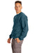 Hanes F260 Mens Ultimate Cotton PrintPro XP Pill Resistant Crewneck Sweatshirt Cactus Green Model Side