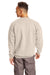 Hanes F260 Mens Ultimate Cotton PrintPro XP Pill Resistant Crewneck Sweatshirt Sand Model Back