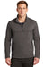 Port Authority F904 Mens Collective Full Zip Smooth Fleece Jacket Graphite Grey Model Front