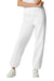 Gildan 18200 Mens Heavy Blend Sweatpants White Model Front