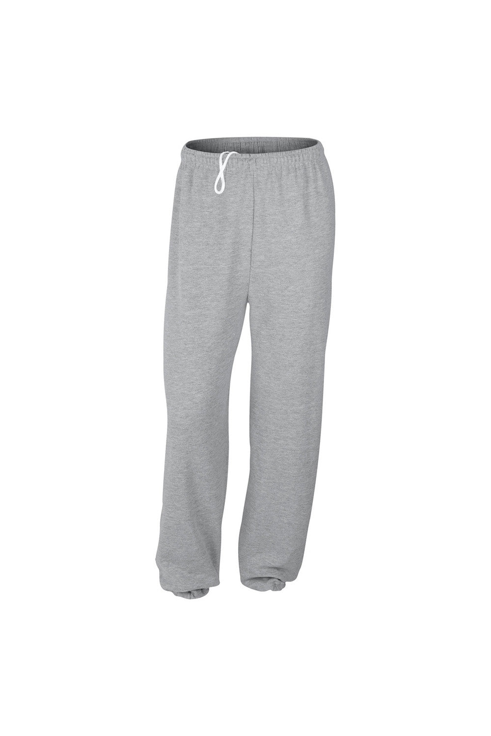 Gildan 18200 Mens Heavy Blend Sweatpants Sport Grey Flat Front