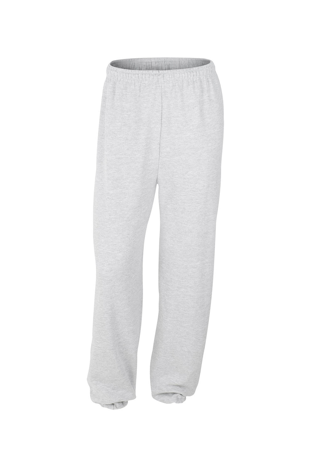 Gildan 18200 Mens Heavy Blend Sweatpants Ash Grey Flat Front