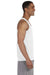 Gildan 2200/G220 Mens Ultra Tank Top White Model Side