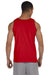 Gildan 2200/G220 Mens Ultra Tank Top Red Model Back