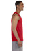 Gildan 2200/G220 Mens Ultra Tank Top Red Model Side