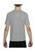 Gildan 42000B/G420B Youth Performance Jersey Moisture Wicking Short Sleeve Crewneck T-Shirt Sport Grey Model Back