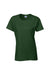 Gildan 5000L/G500L Womens Short Sleeve Crewneck T-Shirt Forest Green Flat Front