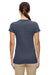 Gildan 5000L/G500L Womens Short Sleeve Crewneck T-Shirt Heather Navy Blue Model Back