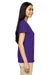 Gildan 5V00L/G500VL Womens Short Sleeve V-Neck T-Shirt Purple Model Side