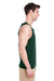 Gildan G5200/G520/5200 Mens Tank Top Forest Green Model Side