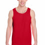 Gildan Mens Tank Top - Red