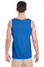 Gildan G5200/G520/5200 Mens Tank Top Royal Blue Model Back