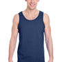 Gildan Mens Tank Top - Navy Blue - Closeout