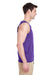 Gildan G5200/G520/5200 Mens Tank Top Purple Model Side