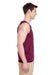 Gildan G5200/G520/5200 Mens Tank Top Maroon Model Side