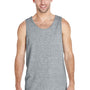 Gildan Mens Tank Top - Sport Grey - Closeout