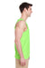 Gildan G5200/G520/5200 Mens Tank Top Neon Green Model Side