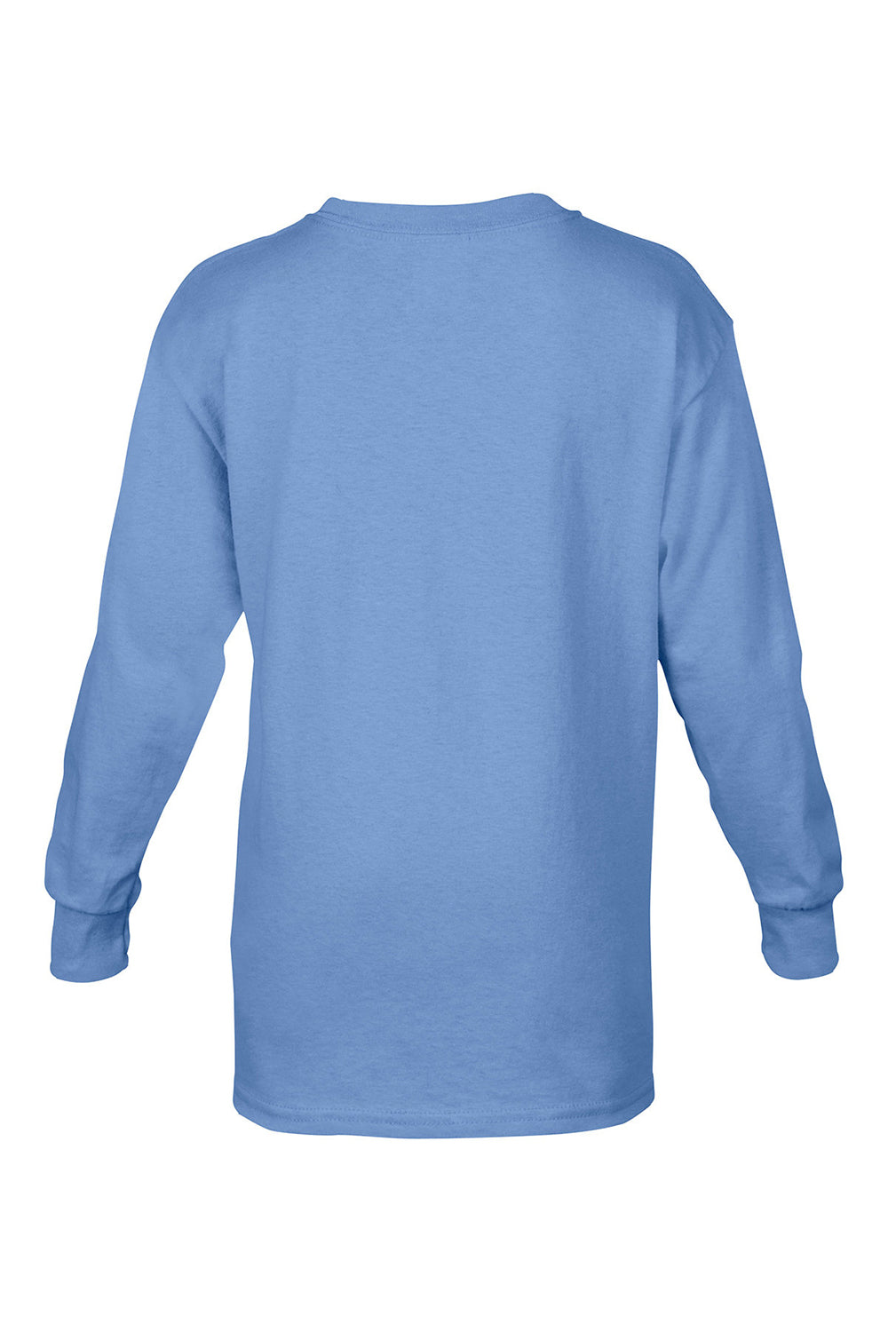 Gildan 5400B/G540B Youth Long Sleeve Crewneck T-Shirt Carolina Blue Flat Back