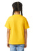 Gildan 64000B Youth Softstyle Short Sleeve Crewneck T-Shirt Daisy Yellow Model Back