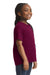 Gildan 64000B Youth Softstyle Short Sleeve Crewneck T-Shirt Maroon Model Side