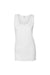 Gildan G642L Womens Softstyle Tank Top White Flat Front