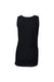 Gildan G642L Womens Softstyle Tank Top Black Flat Back