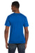 Gildan 64V00/G64V Mens Softstyle Short Sleeve V-Neck T-Shirt Royal Blue Model Back