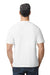 Gildan G650 Mens Softstyle Short Sleeve Crewneck T-Shirt White Model Back