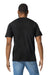 Gildan G650 Mens Softstyle Short Sleeve Crewneck T-Shirt Pitch Black Model Back