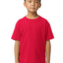 Gildan Youth Softstyle Short Sleeve Crewneck T-Shirt - Red