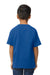 Gildan G650B Youth Softstyle Short Sleeve Crewneck T-Shirt Royal Blue Model Back