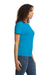 Gildan G650L Womens Softstyle Short Sleeve Crewneck T-Shirt Sapphire Blue Model Side