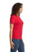 Gildan G650L Womens Softstyle Short Sleeve Crewneck T-Shirt Red Model Side