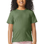 Gildan Youth Softstyle CVC Short Sleeve Crewneck T-Shirt - Cactus Green - NEW