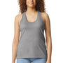 Gildan Womens Softstyle CVC Racerback Tank Top - Cement Grey