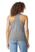 Gildan 67200L Womens Softstyle CVC Racerback Tank Top Cement Grey Model Back