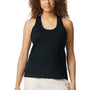 Gildan Womens Softstyle CVC Racerback Tank Top - Pitch Black