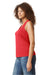 Gildan 67200L Womens Softstyle CVC Racerback Tank Top Red Mist Model Side